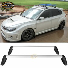 Fits 08-11 Subaru Impreza 08-14 Wrx Sti Cross Bar Luggage Carrier Roof Rack Rail
