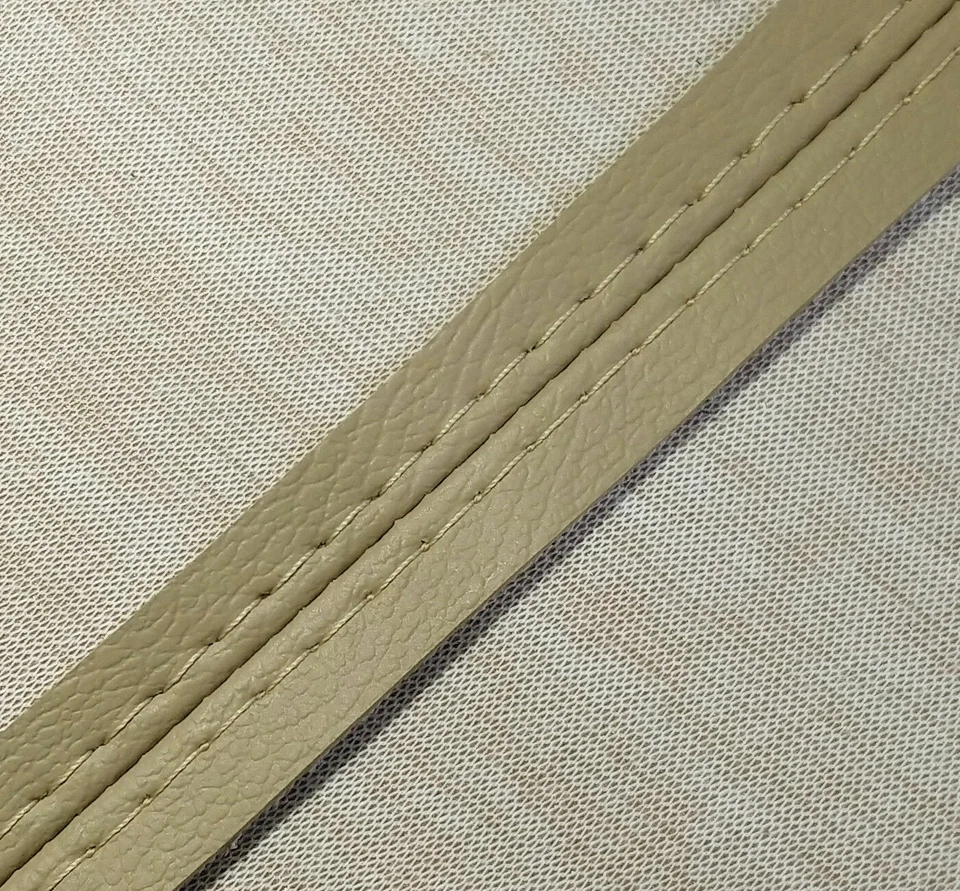 Cubierta reposabrazos asiento cuero sintético beige para Honda CR-V 10-14 Foto 3 de 3