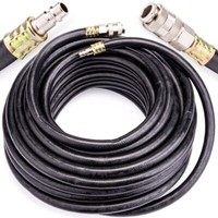 Druckluftschlauch Gummi 20M Druckluft Kompressor Schlauch Schnellkupplung 20 Bar