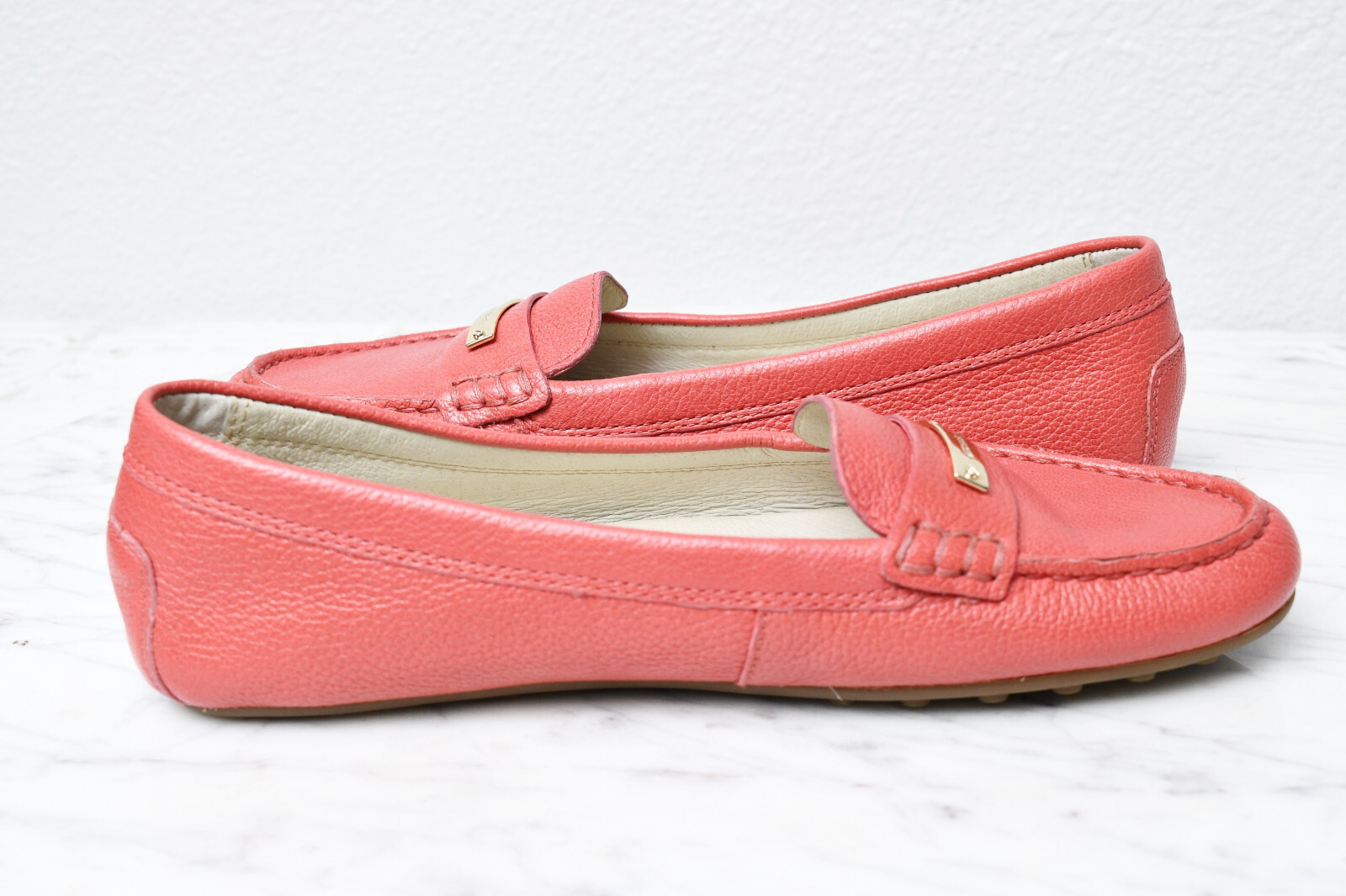 MICHAEL Michael Kors Everett Leather Loafers Mocs… - image 5