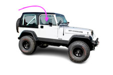 Fits 76-1995 JEEP CJ8,SCRAMBLER,RENEGADE,LAREDO Passenger Right Front Door Glass