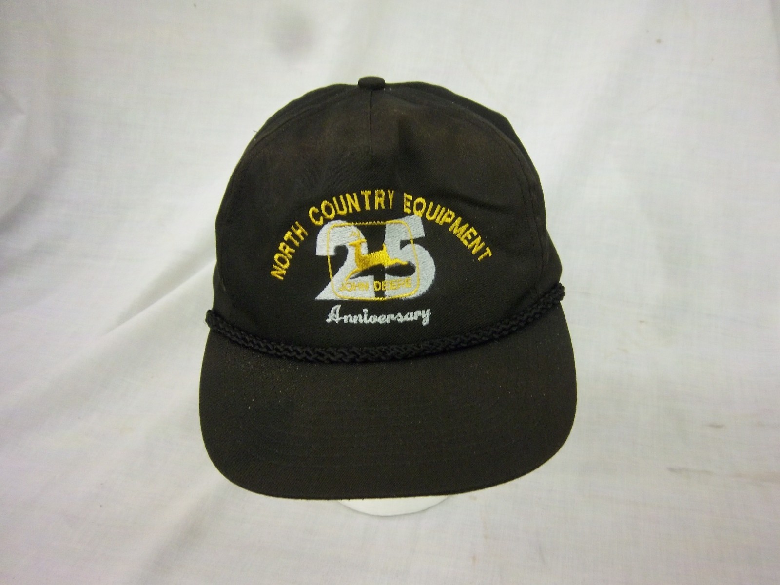 1980s John Deere vintage trucker snapback cap retro rare cool cloth