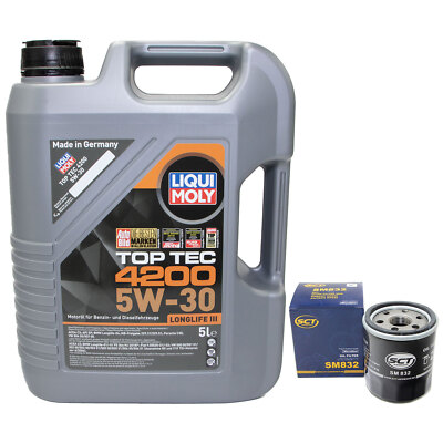 Produktbild von Ölfilter 5 X SCT SM 832 Für Dacia Logan Nissan Kubi Renault Clio Twingo