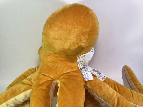 Polpo giallo originale IKEA BLÅVINGAD peluche giocattolo morbido peluche animale 20 in ottime condizioni - Foto 5 di 5