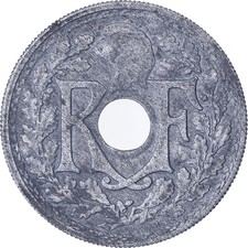 [#137252] France, 20 Centimes, 1945, Castelsarrasin, Zinc, VF, Gadoury:324