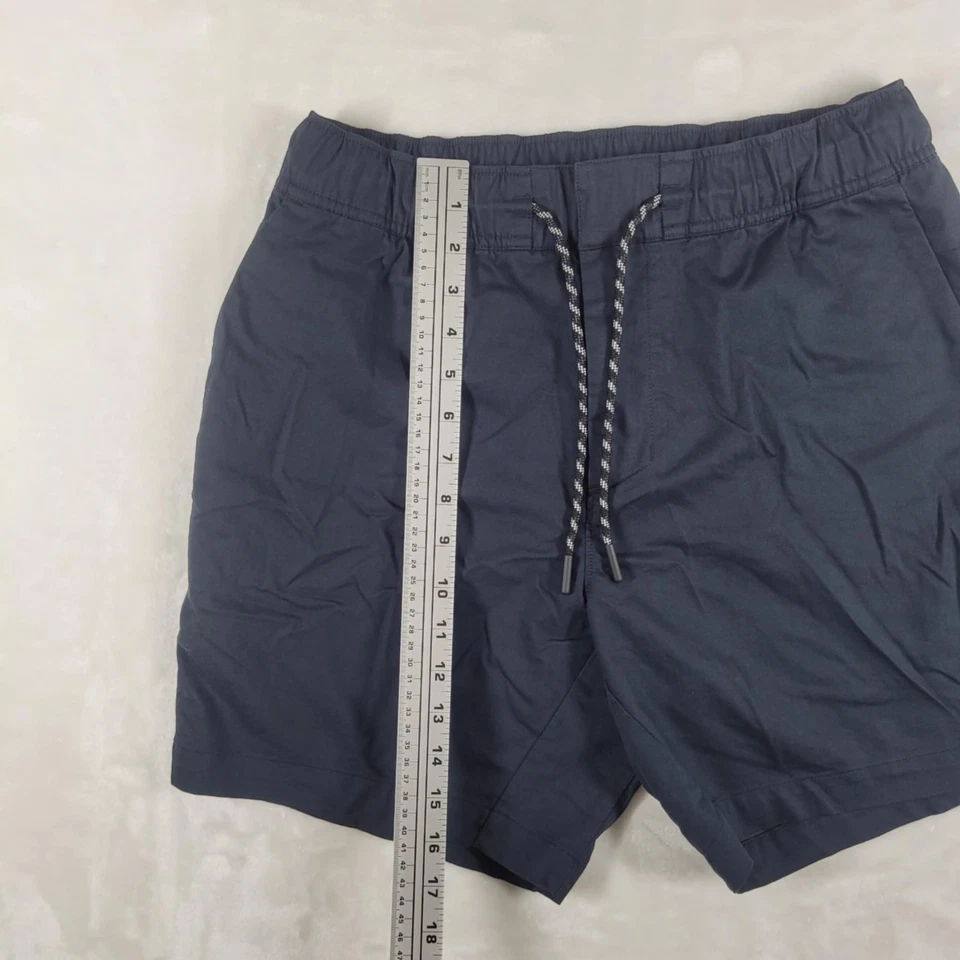 Шорты гоночные мужские Fox темно-синие повседневные комфортные с карманами на шнурках для улицы - Изображение 3 из 4