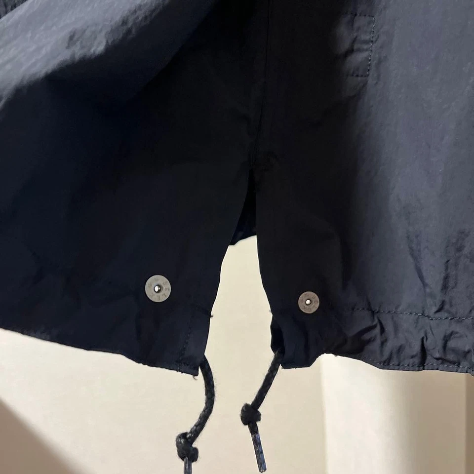 sophnet. Black Nylon Mod Coat Size M Stand Collar Fishtail D-Ring Used - Image 4 of 4