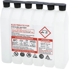 Fire Power 600CC CTX Sealed Battery Electrolyte Pack 600cc