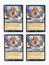 Disney Lorcana Hercules True Hero x4 MINT Set The First Chapter 181/204 TCG