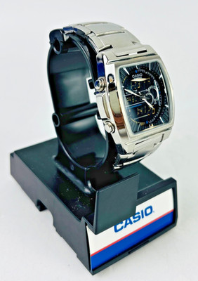 Casio Men's EFA120D-1AV Ana-Digi Edifice Thermometer Bracelet Watch