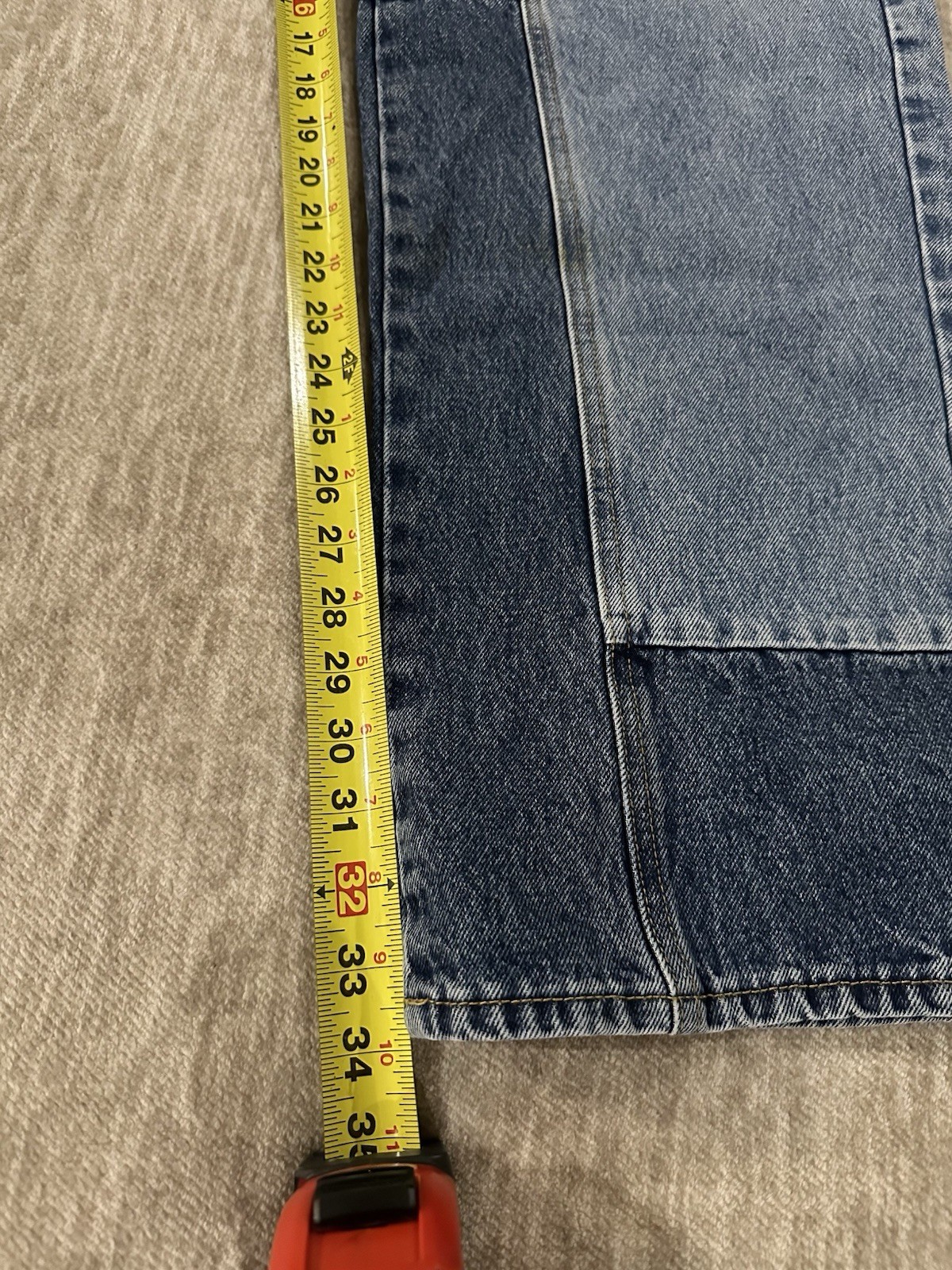 Universal Thread- 90s Baggy Patchwork Jeans, midr… - image 7