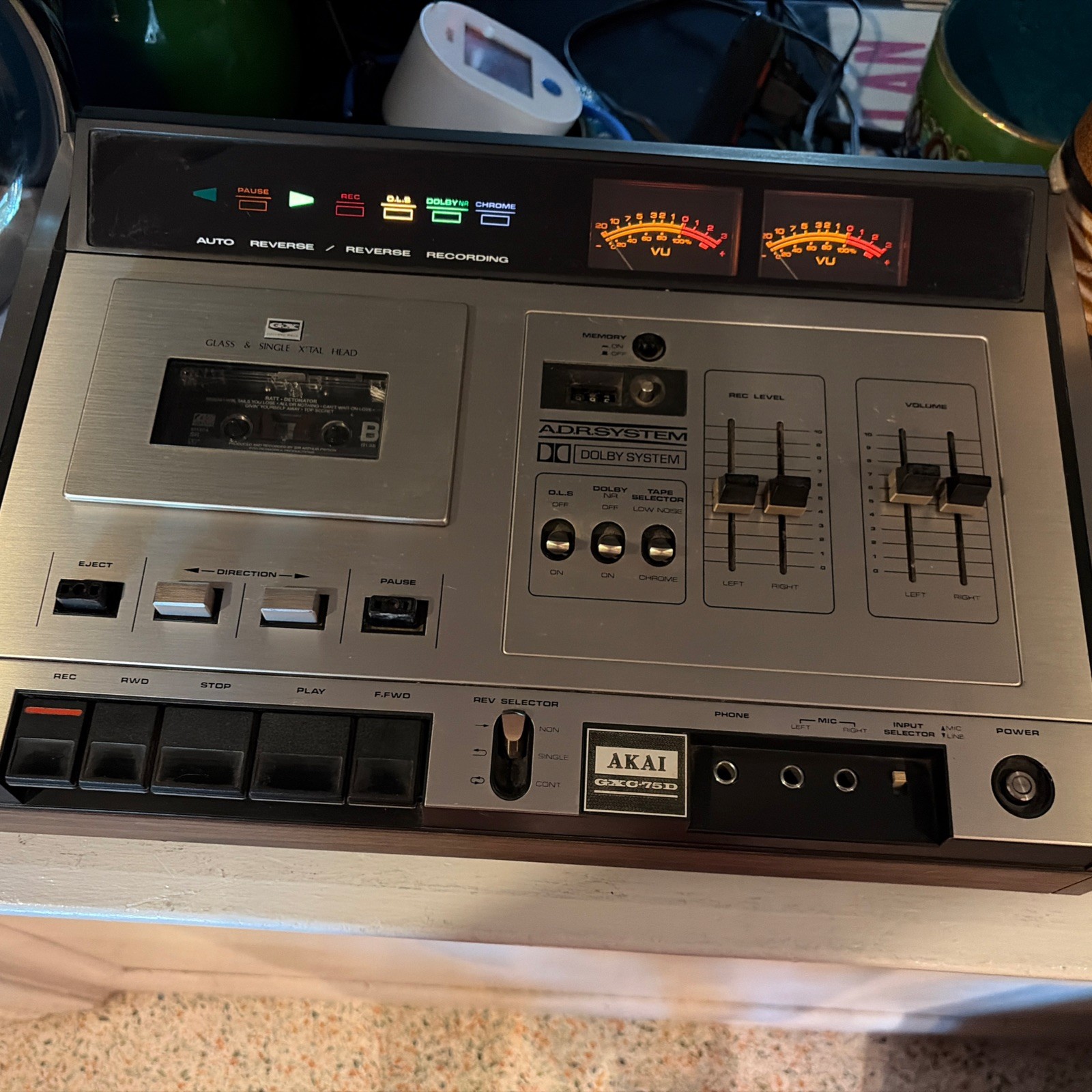 Akai GXC-735D vintage audio equipment - eBay listing photo 1