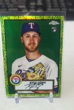 2021 Topps Chrome Platinum Anniversary - Kyle Cody #117 Green & Yellow 70th...
