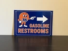 Hi Gloss! Union 76 Vintage Style Metal Sign Advertising Restrooms