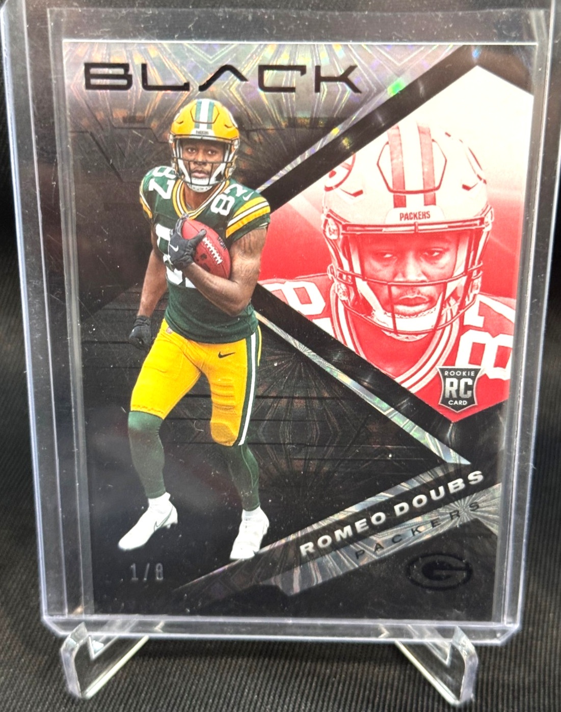Romeo Doubs Panini Black #138 Ruby Fotl