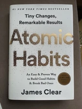 Atomic Habits: An Easy & Proven Way to Hardcover James Clear
