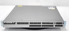Cisco Catalyst WS-C3850-12S 12x 1GbE SFP Fiber Switch /w 2x PSU  C3850-NM-4-1G