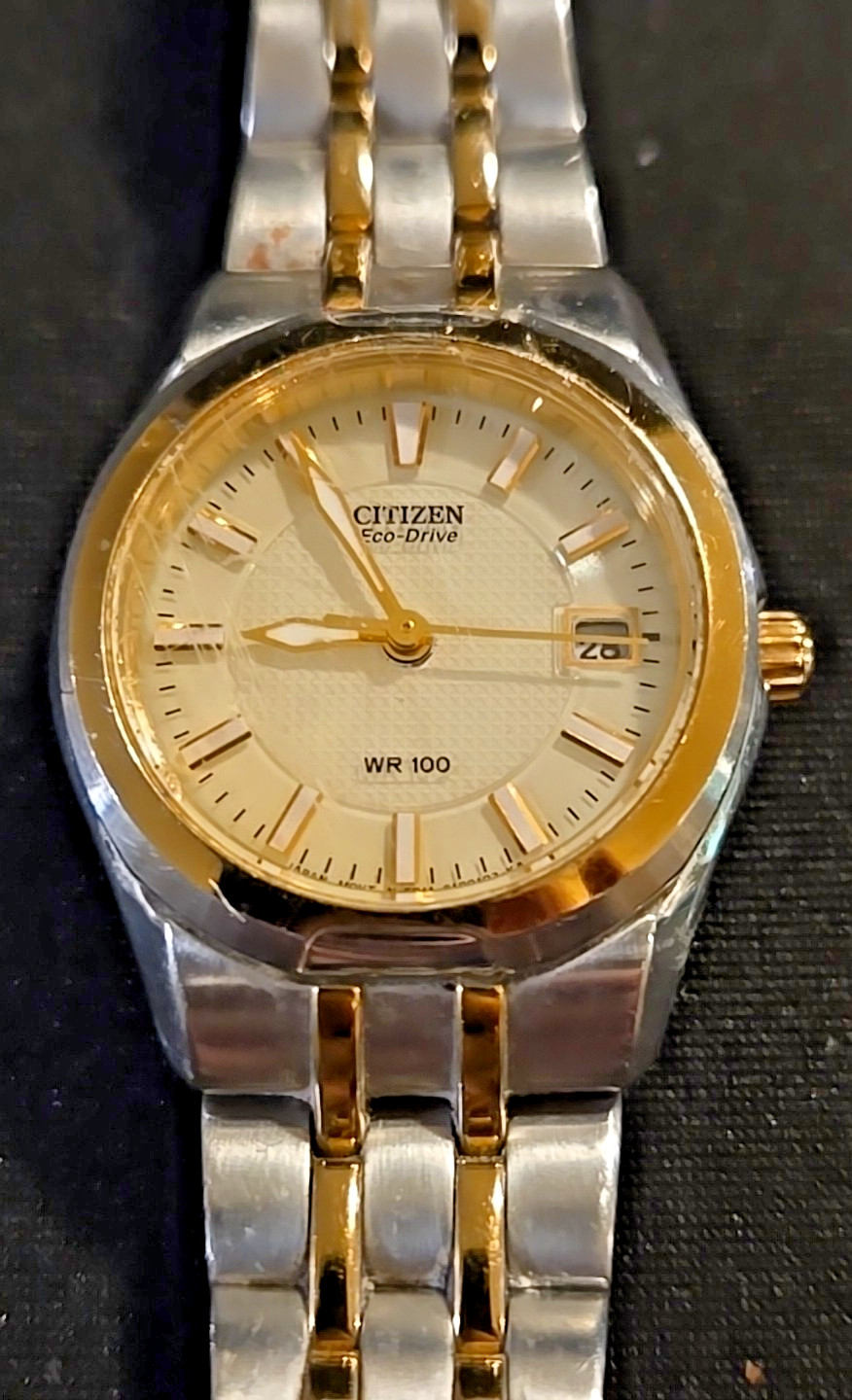 Drive  Silver EW.944-51P Corso Citizen Eco Gold Watch tone Women's And Vintage - vintagewatches.pk