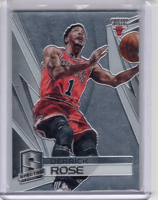 2014-2015 Panini Spectra #15 Derrick Rose 51/75 Chicago Bulls MVP