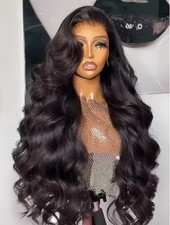 Transparent Lace Frontal Wig Human Hair 13x4 Body Wave Lace