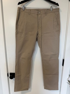 Bonobos Men's Slim Fit Khakis / Chino Pants in Mid Khaki/Beige, Size 36x32 - $99