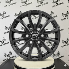 4 Cerchi in lega Compatibili per Ford Transit Tourneo Custom da 16" 6 FORI
