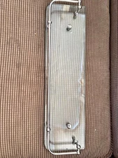 Glass Bathroom shelf with polish nickel - 18 inches