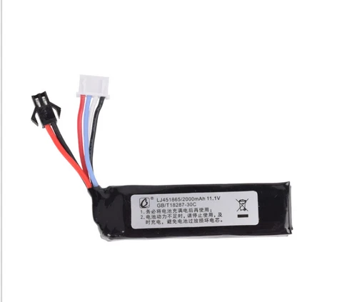 451865 11.1V 2000mAh SM-2P Plug 30C Battery For Jinming Stadie Water Gun Toys - Image 3 of 3