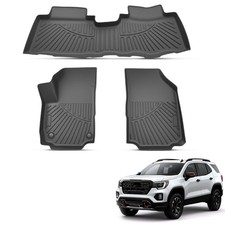 Carpet Floor Mats Liner For Gmc Terrainequinox 18-25 Anti-slip Tpe All Weather