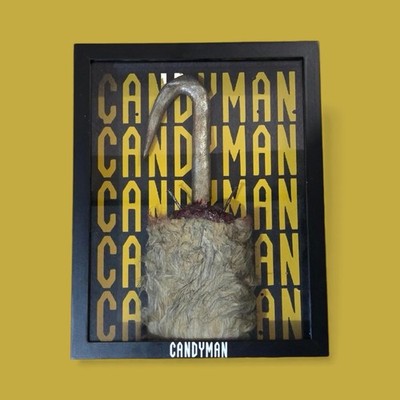 Candyman Movie Bloody Hook 3 Dimensional 3D Framed Picture