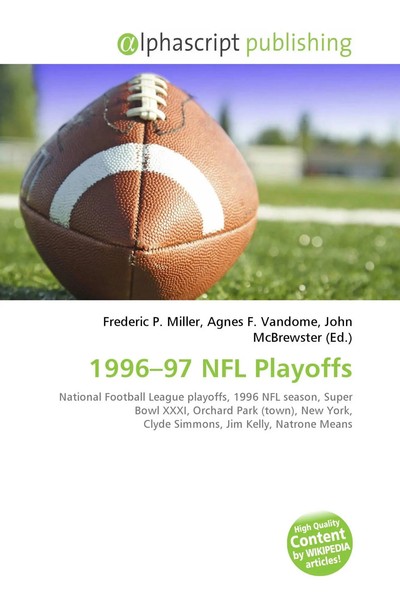 Frederic P. Miller (U. A.) | 1996-97 NFL Playoffs | Taschenbuch | Englisch-image