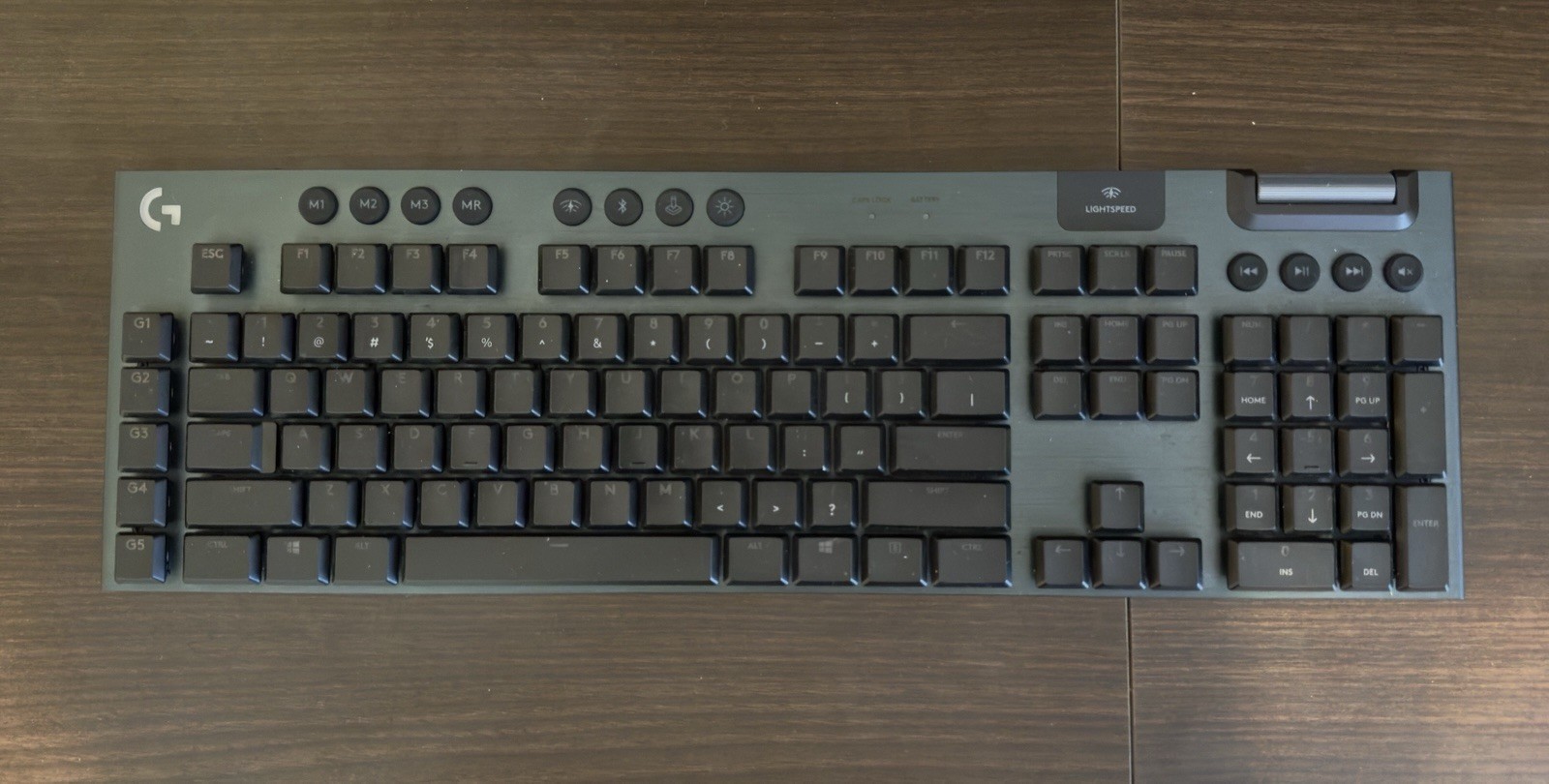 Logitech G915 X Lightspeed Wireless Low Profile Gaming Keyboard Clicky