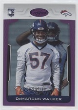 2017 Certified Rookies Mirror Purple 7/10 DeMarcus Walker #184 v7j