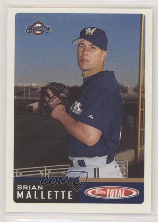 2002 Topps Total Brian Mallette #96 Rookie RC 0q3