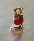 Wee Forest Folk  1990 #M-171 “Zelda”  Red Dress,Annette Petersen, Retired  2000. — photo 2