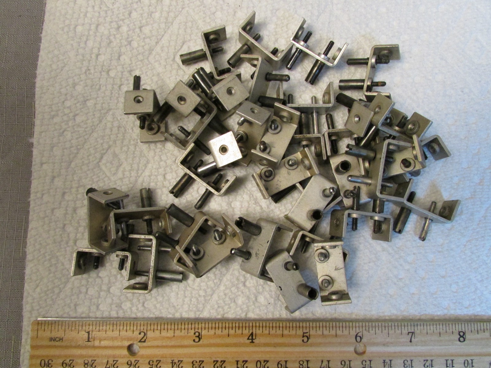37 Sets Corner Screws/Brackets for NIM NIMBIN CAMAC Modules Plugins