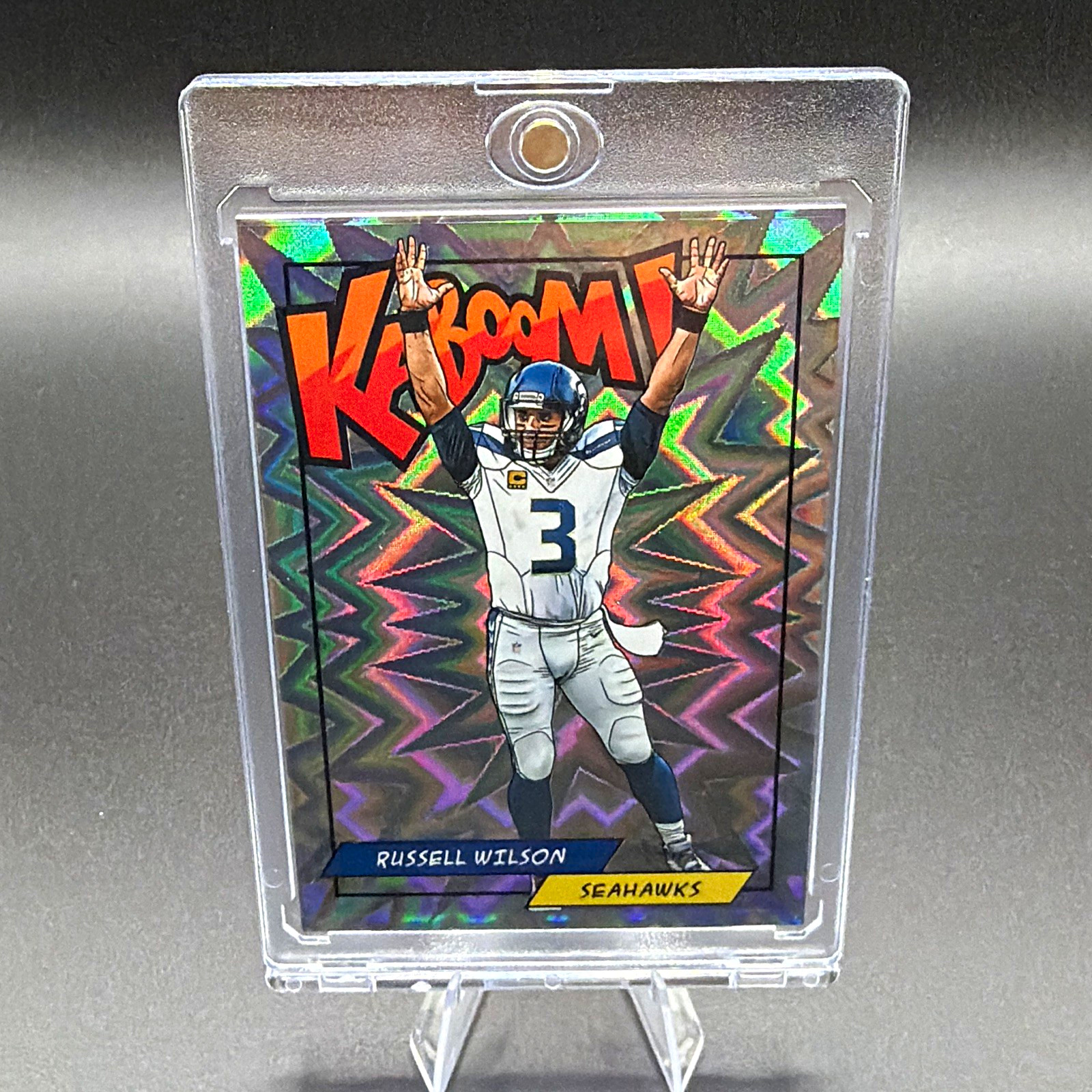 Panini 2018 Rewards Kaboom! Russell Wilson Seattle Seahawks #K-RW Insert