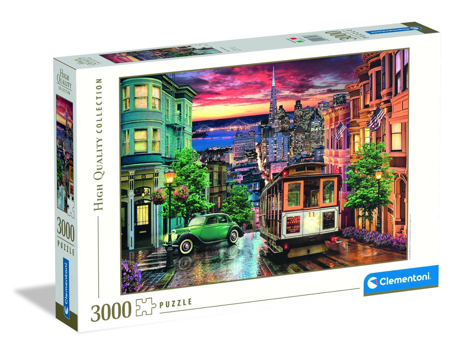 Clementoni High Quality San Francisco Jigsaw Puzzle (3000 Pieces) - Image 4