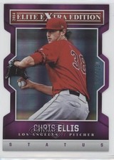 2014 Panini Elite Extra Edition Status Purple Die-Cut /150 Chris Ellis #46 sh7