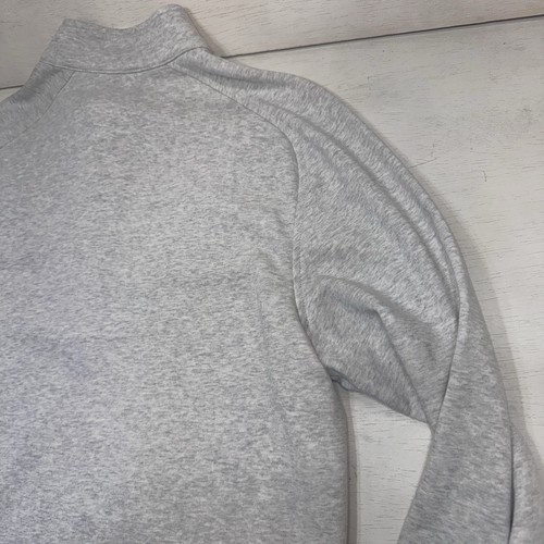 Cutter & Buck BYU Men’s Long Sleeve 1/4 Pullover Button Men Size M Gray Soft - Picture 17 of 18