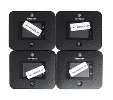 AT T NETGEAR MR5000 NIGHTHAWK HOTSPOT MOBILE LOT OF 4 FOR PARTS / REPAIR