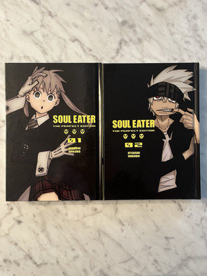 Soul Eater: The Perfect Edition - English Manga Volume 1 & 2 (Hardcover)