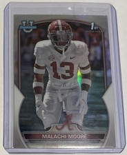 2022 Bowman University Chrome - Malachi Moore #74 Refractor (RC)