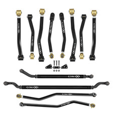 Core 4x4 Jeep Wrangler JL JLU 18+ 12pc Crawl Adj Control Arm Track Bar Steering