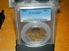 1961-P Franklin Half Dollar 50c Certified by PCGS PR67