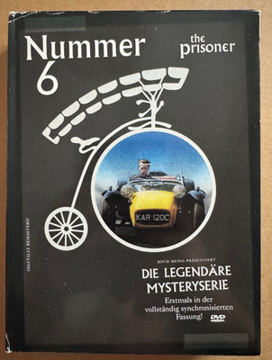 Nummer 6 - The Prisoner-komplette Serie-DVD/TV Serie/Psycho-Thriller
