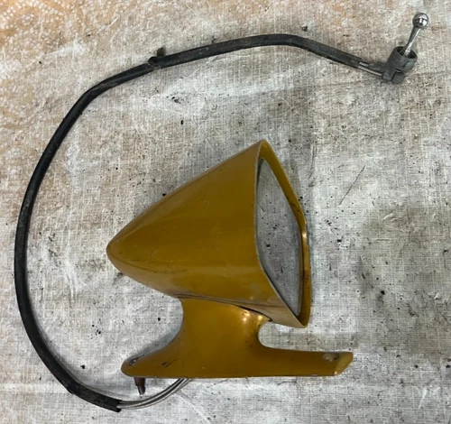 71-1973 Mustang Fastback Mach 1 Boss Convertible LH RACING DRIVER DOOR MIRROR B2