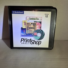 Broderbund The Print Shop Deluxe CD ENSEMBLE Windows CD-ROM Big Box Set