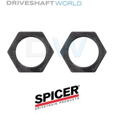 Set Of Two Spindle Nuts - Dana 60 Rear Spicer 30636 For Ford Dodge Set Of Two Spindle Nuts - Dana 60 Rear Spicer 30636 For Ford Dodge