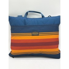 Pendleton Outdoor Packable Blanket Sripes Folds  Zips 60x72 no shoulder strap